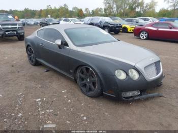  Salvage Bentley Continental Gt