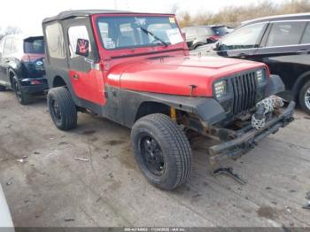  Salvage Jeep Wrangler