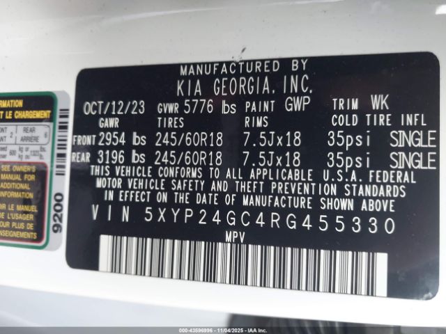 Kia Telluride Lx Image 8