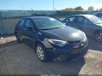  Salvage Toyota Corolla