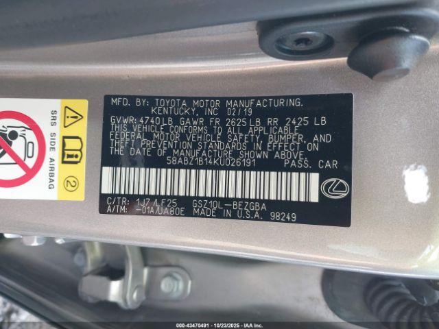 Lexus Es F Sport Image 16