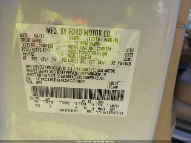 Ford Escape Limited Image 10