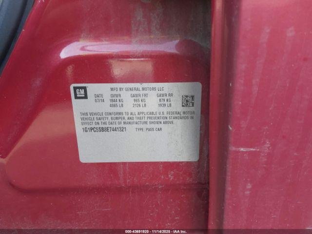 Chevrolet Cruze 1lt Auto Image 8