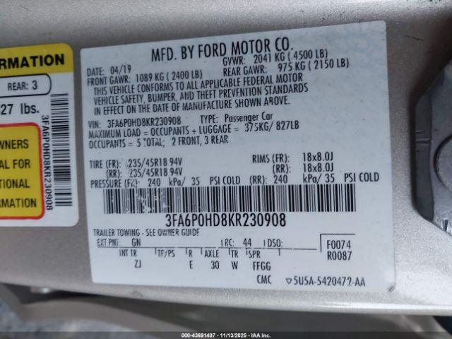 Ford Fusion Se Image 11