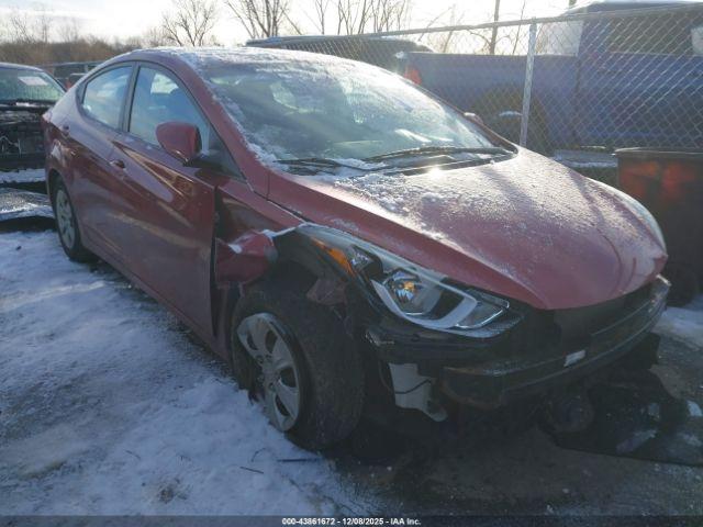  Salvage Hyundai ELANTRA