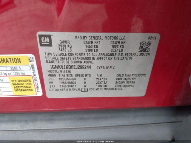 Chevrolet Traverse Ltz Image 5