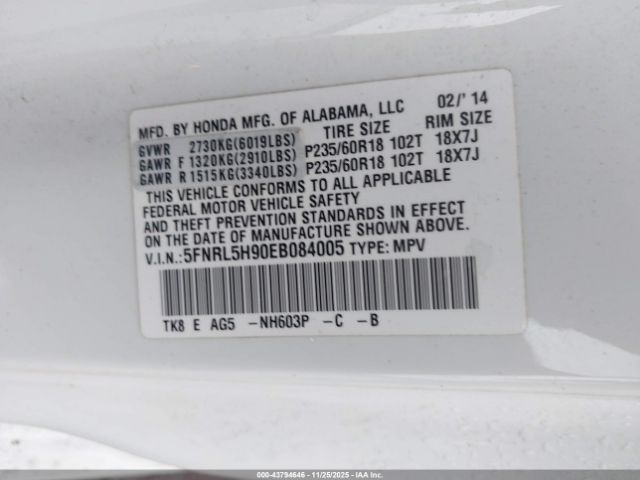 Honda Odyssey Image 8