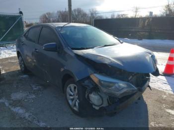  Salvage Toyota Corolla
