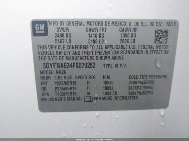 Cadillac SRX Standard Image 13