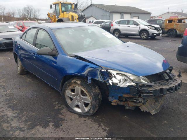  Salvage Pontiac G6