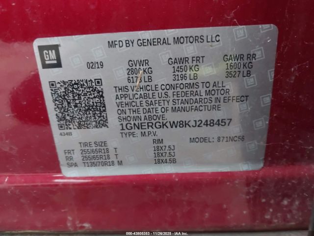 Chevrolet Traverse 1lt Image 10