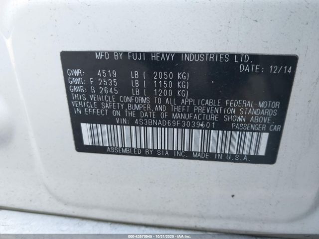 Subaru Legacy 2.5i Premium Image 6