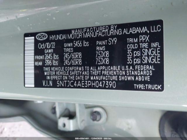 Hyundai SANTA CRUZ Sel Image 7