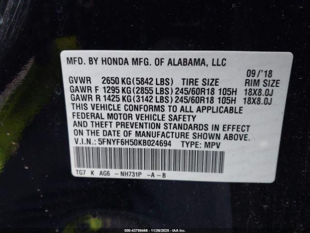 Honda Pilot Ex-l Image 10