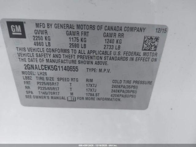 Chevrolet Equinox Lt Image 4