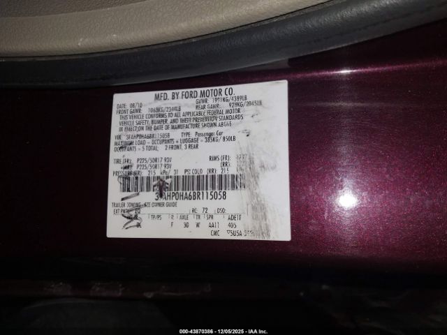 Ford Fusion Se Image 7