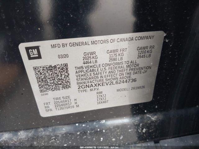 Chevrolet Equinox Fwd Lt 1.5l Turbo Image 14