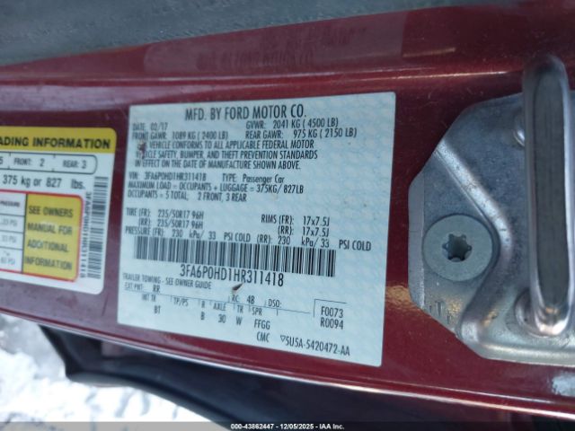 Ford Fusion Se Image 15