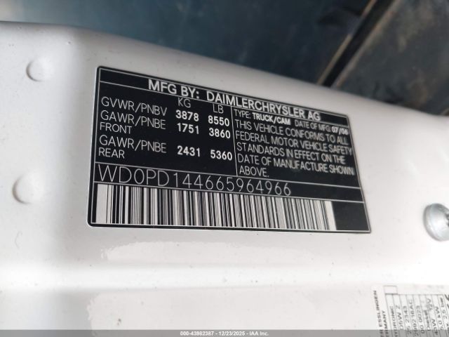 Dodge Sprinter Van 2500 Hc Image 8