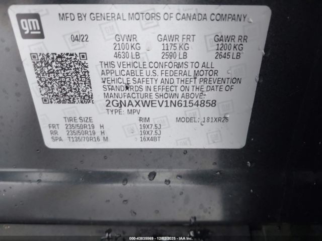 Chevrolet Equinox Awd Rs Image 4