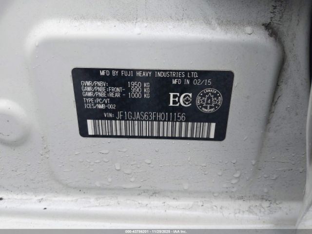 Subaru Impreza 2.0i Limited Image 8