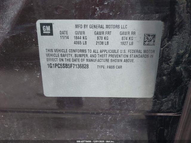 Chevrolet Cruze 1lt Auto Image 11