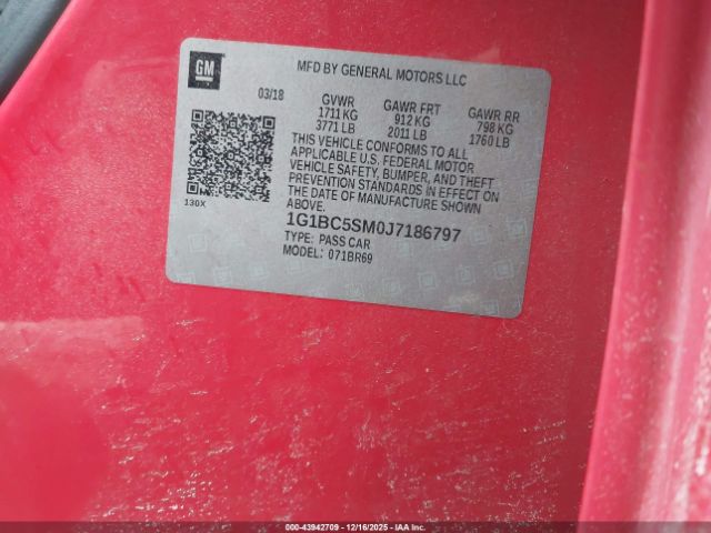 Chevrolet Cruze Ls Auto Image 12