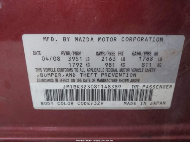 Mazda Mazda3 S Touring Image 2