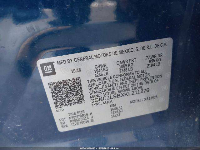 Chevrolet Trax Lt Image 16