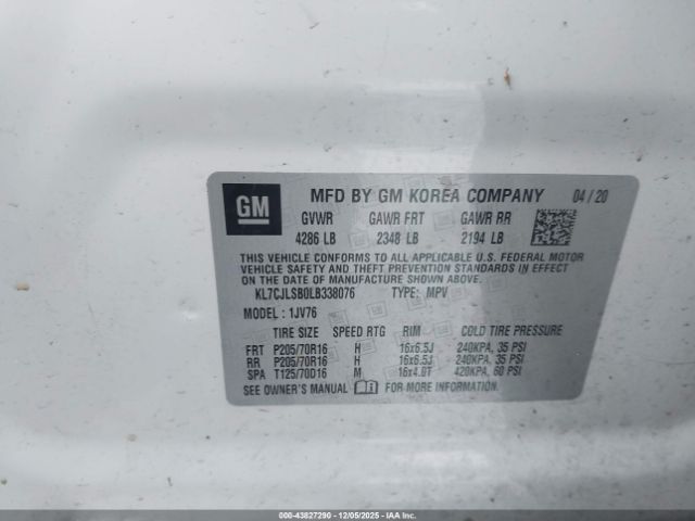 Chevrolet Trax Fwd Lt Image 4