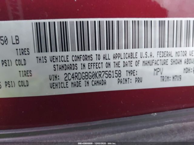 Dodge Grand Caravan Se 35th Anniversary Edition Image 7