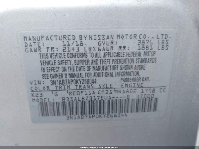 Nissan Sentra S Image 8