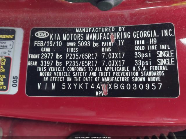 Kia Sorento Lx Image 6