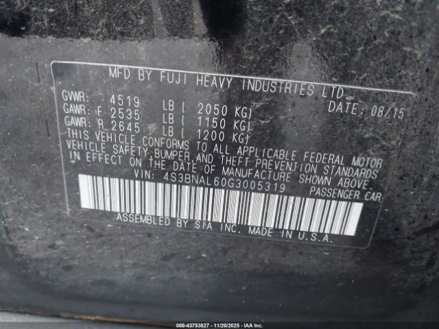 Subaru Legacy 2.5i Limited Image 5