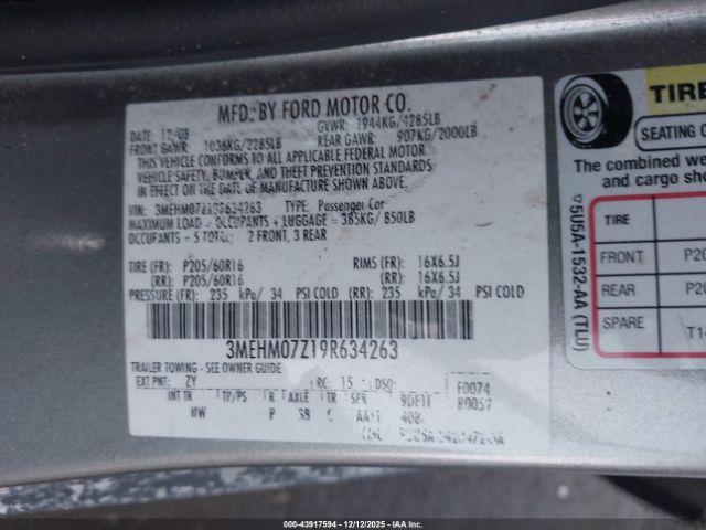 Mercury Milan I4 Image 5