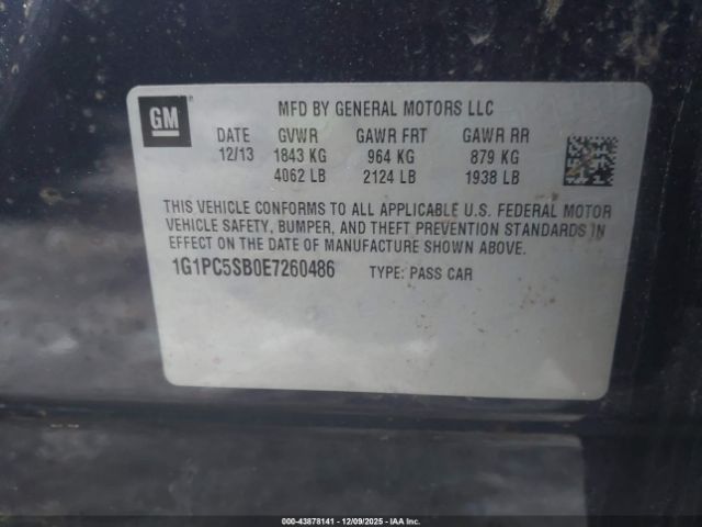 Chevrolet Cruze 1lt Auto Image 12