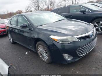  Salvage Toyota Avalon Hybrid