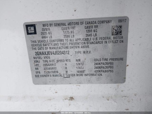 Chevrolet Equinox Lt Image 12