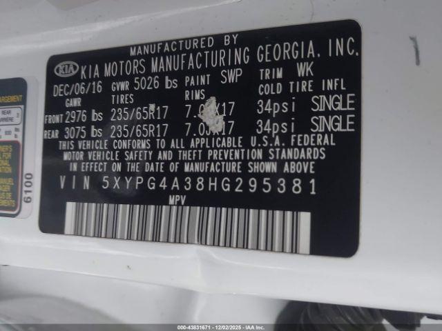 Kia Sorento 2.4l Lx Image 7