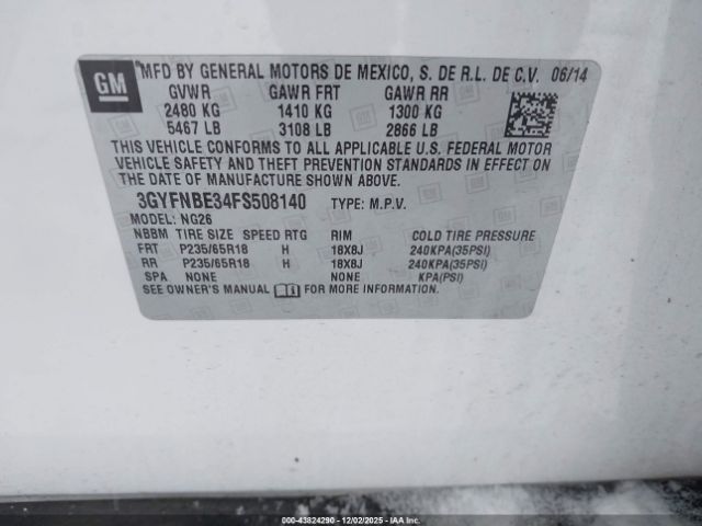 Cadillac SRX Luxury Collection Image 6