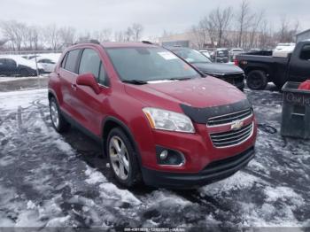  Salvage Chevrolet Trax