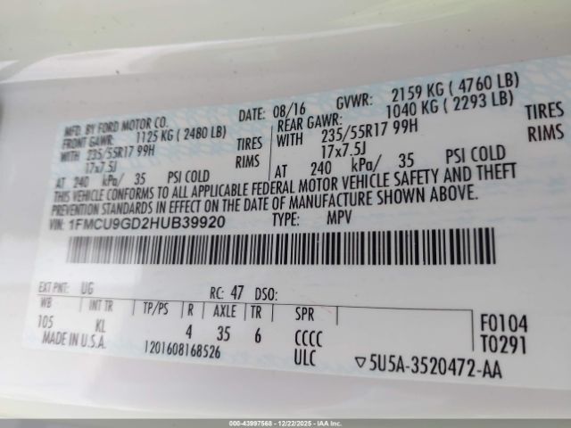 Ford Escape Se Image 3