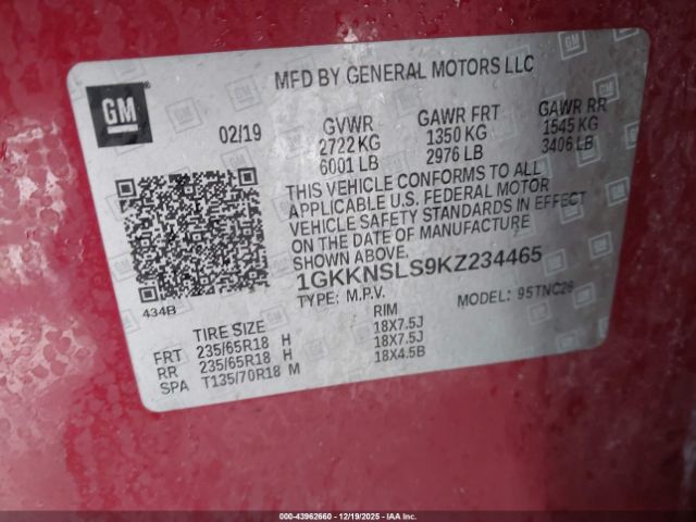 GMC Acadia Sle-2 Image 9