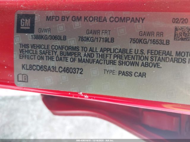 Chevrolet Spark Fwd 1lt Automatic Image 9