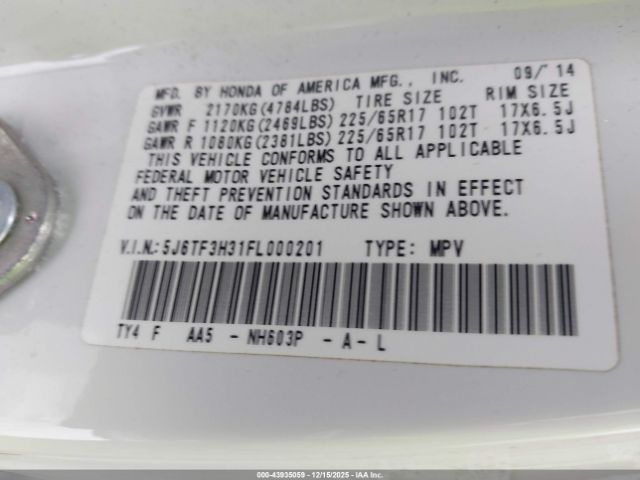 Honda Crosstour Ex Image 10