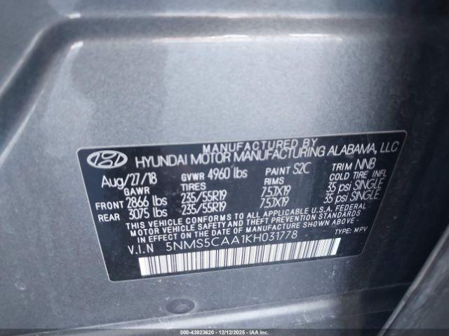 Hyundai SANTA FE Limited 2.0t Image 6