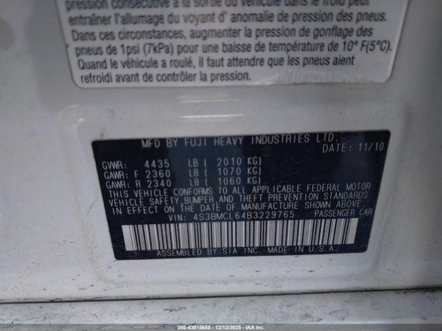 Subaru Legacy 2.5i Limited Image 13