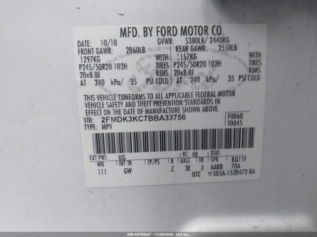 Ford Edge Limited Image 8