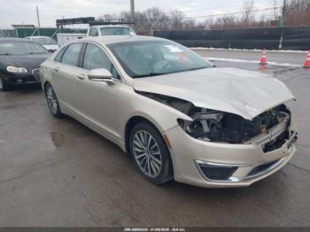  Salvage Lincoln MKZ