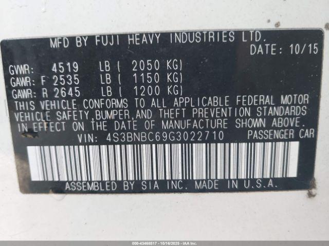 Subaru Legacy 2.5i Premium Image 10